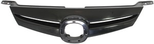 Sport Type Grille for MAZDA 6 2006-2008, Textured Black Shell and Insert, Without Turbo, Replacement