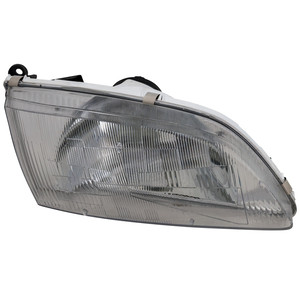 Headlight Assembly for Mazda 626, 1998-1999, Right Passenger Side, Halogen Light, Replacement