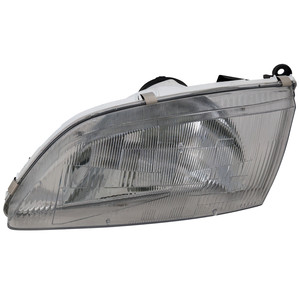 Headlight Assembly for Mazda 626 1998-1999, Left Driver, Halogen, Replacement