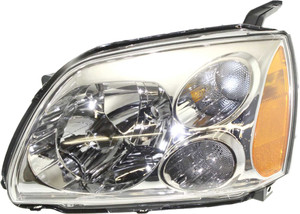 Headlight Assembly for 2005-2007 Mitsubishi Galant, Left Driver, Halogen, SE Model, Replacement