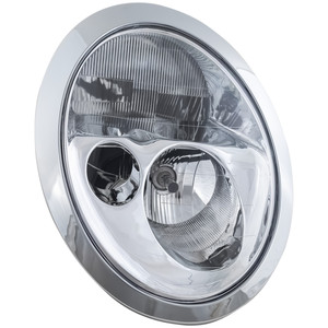 Headlight Assembly for 2002-2004 Cooper, Right Passenger Side, Halogen, Without Headlight Washer, Base/S Models, Replacement