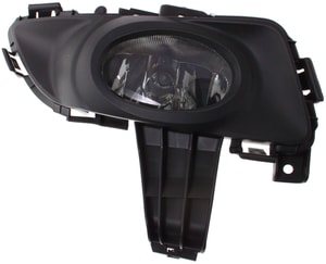 Front Fog Light Assembly for Mazda 3 Sedan 2004-2006, Right Passenger, Standard Type, Replacement