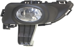 Front Fog Light Assembly for Mazda 3 Sedan, Standard Type, Left Driver Side, 2004-2006, Replacement