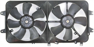 Radiator Fan Shroud Assembly for Mazda 626, 4-Cylinder, 2.0L Engine ModelYear 2000-2002, Replacement