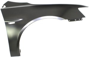 Front Fender for Mitsubishi Lancer 2008-2011, Right Passenger Side, Primed (Ready to Paint), with Signal Light Hole, Replacement
