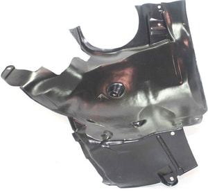 Front Fender Liner for Mercedes-Benz C-Class 2001-2007, Left Driver, Rear Section, Sedan/Wagon, Replacement