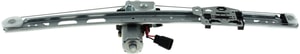 Power Rear Window Regulator with Motor for Mercedes-Benz ML-Class 2004-2005, Right Passenger, (163) Chassis, Replacement