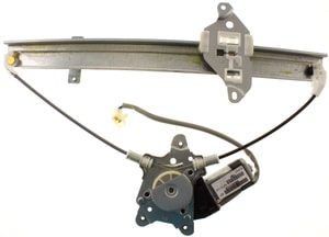 Power Rear Window Regulator with Motor for 2002-2003 Mitsubishi Lancer, Fits Left Driver, Suitable for ES/LS/OZ Rally Models, Replacement