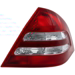 Tail Light for Mercedes-Benz C-Class Sedan (203 Chassis), Right Passenger Side, Lens and Housing, 2001-2004, Replacement