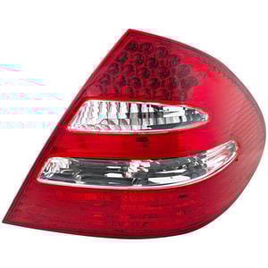 LED Tail Light for Mercedes E-Class Sedan 2003-2006, Right Passenger Side, Lens and Housing, with Appearance Package, Replacement