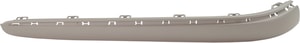 Rear Bumper Molding for Mercedes E-Class 2003-2006, Left Driver Side Outer, Sedan, without Chrome Insert, (211) Chassis, Replacement