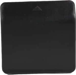 Rear Bumper Tow Hook Cover Flap for Mercedes-Benz C230 Sedan, (203) Chassis, Black, Fits 2003-2007 Models, Replacement