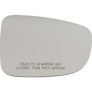 Mirror Glass for Mazda 3/Mazda 6, 2017-2018, Right Passenger, Non-Heated, without Blind Spot Detection, Replacement