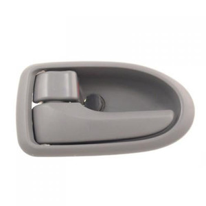 Front Left Driver Inside Door Handle for 2000 - 2006 Mazda MPV, Interior, w/Chrome; w/Gray;  LC6359330C72, Replacement