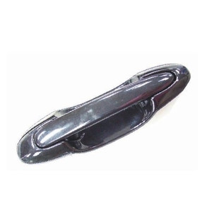 Outer Rear Left Driver Door Handle for 2002-2006 Mazda MPV (ES, LX, LX-SV), Replacement, Black (Code 16W);  LD4873410A08