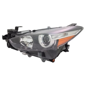 2017 - 2018 Mazda 3 Headlight Assembly - Right Passenger (CAPA Certified)
