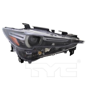 Headlight for Mazda CX-5 2017-2020 Right Passenger, Lens and Housing, Halogen, with Adaptive Frontlighting System, To March 1, 2020 - CAPA-Certified, Replacement