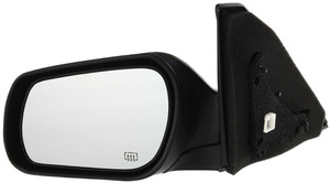 Power Mirror for Mazda 3 2004-2009, Left Driver Side, Manual Folding, Heated, Paintable, Replacement