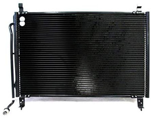 A/C Condenser for 1986 - 1991 Mercedes Benz 420sel to VIN A496769,  1268302470, Replacement