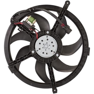 Radiator Fan/Motor Assembly for 2011 - 2016 Mini Cooper Countryman, R60,  17427535100, Replacement