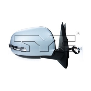 Left Driver Outside Side View Mirror Assembly for 2012 - 2013 Mitsubishi Outlander, Power, Heated, with Signal Light, Cover included, Paint To Match, Replacement
