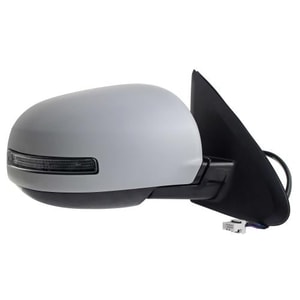 Right Passenger Outside Side View Mirror Assembly for 2017 - 2019 Mitsubishi Outlander, with Blind Spot Detection, Without Side View Camera, with Cover, Paint To Match,  7632C632-PFM, Replacement
