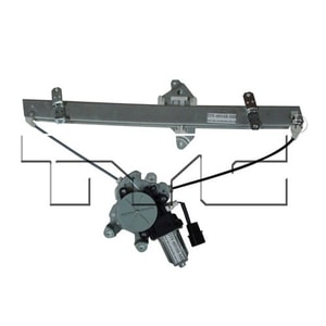 Front Right Passenger Door Glass Regulator for 2004 - 2007 Mitsubishi Lancer ES Sedan, LS Sedan, OZ Rally Sedan, Power Window Motor and Regulator Assembly, Replacement, MR991326-PFM