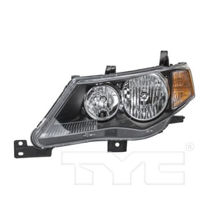 2007 - 2009 Mitsubishi Outlander Headlight Assembly - Left Driver (CAPA Certified) Replacement
