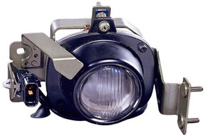 Fog Light Assembly for 1998 - 2000 Mitsubishi Montero, Right Passenger Side, Replacement Housing/Lens/Cover, Includes Bulb & Socket,  MR391890, Replacement