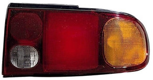 Right Passenger Rear Tail Light Assembly for 1993-1996 Mitsubishi Mirage, 4 Door Sedan, Lens Cover, Replacement,  MB912966