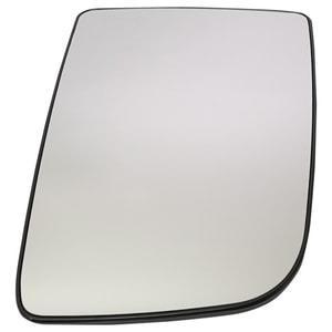Mirror Glass for Mercedes-Benz Sprinter 2010-2014, Left Driver, Upper, Non-Heated, Non-Towing, with Backing Plate, Replacement