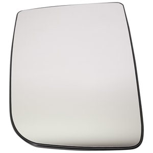Mirror Glass Replacement for Sprinter 2010-2014, Right Passenger Side, Upper Section, Non-Heated, Non-Towing, with Backing Plate