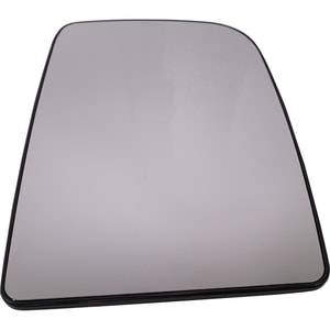 Mirror Glass for Mercedes Benz Sprinter, 2010-2023, Right Passenger, Upper, Heated, Non-Towing, with Backing Plate, Replacement