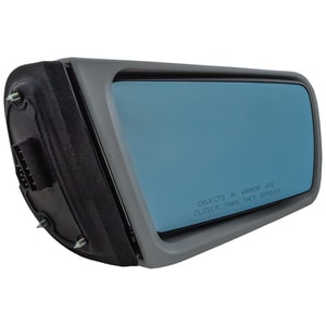 Right Passenger Power Mirror for Mercedes E-Class 1996-1999, Manual Folding, Heated, Paintable, with Memory, without Auto Dimming, Blind Spot Detection, Signal Light, Replacement