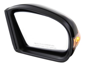 Power Mirror for 2003-2006 E-Class Mercedes, Right Passenger, Power Folding, Heated, Paintable w/ In-housing Signal Light & Memory, w/o Auto Dimming & BSD, Sedan/Wagon, Old Body Style, Replacement