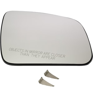Heated Mirror Glass for Mercedes Benz C-Class 2008-2011, Right Passenger, with Backing Plate, Without Auto Dimming, Replacement