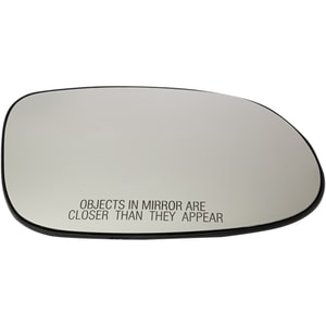 Heated Mirror Glass with Backing Plate for Mercedes-Benz CLK-Class (2003-2009) and SL-Class (2003-2004), Right Passenger, Replacement
