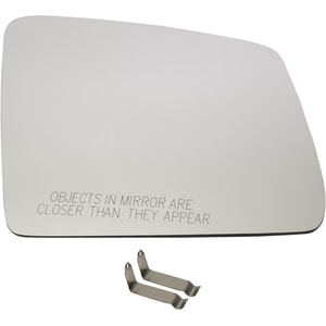 Heated Mirror Glass for Mercedes-Benz GL-Class 2011-2016/M-Class 2011-2015, Right Passenger, with Backing Plate, Replacement
