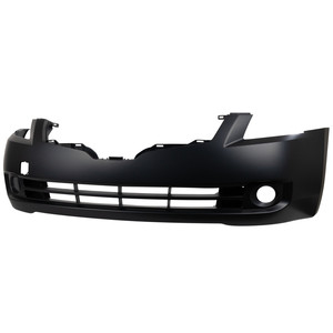 Front Bumper Cover for Nissan Altima Sedan, 2007-2009, Primed (Ready to Paint), Replacement (CAPA Certified)