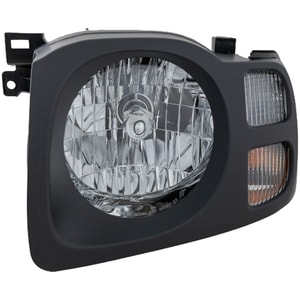 Headlight Assembly for Nissan XTERRA 2002-2004, Halogen, XE Model, Left Driver Side, Replacement