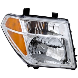 Headlight Assembly, Halogen for Nissan Frontier 2005-2008, Pathfinder 2005-2007, Right Passenger, Replacement
