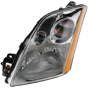 Headlight Assembly for Nissan Sentra 2007-2009, Left Driver, Halogen, 2.0L Engine, Fits Base/S/SL/SR Models, Replacement