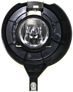 Front Fog Light Assembly for Nissan Frontier 2005-2021, Right Passenger, Halogen, Steel Type, Replacement