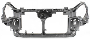 Radiator Support for Nissan Maxima 2004-2006, Black Plastic with Steel, Replacement