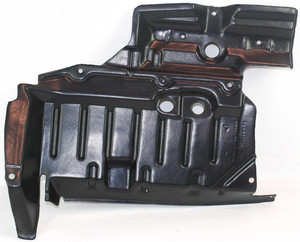 Engine Splash Shield for Nissan Altima 1998-2001, Under Cover, Left Driver Side, Replacement