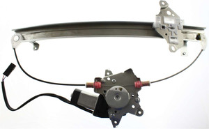 Front Window Regulator with Motor for Nissan Maxima 1995-1999, Infiniti I30 1996-1999, Left Driver Side, Power, Replacement
