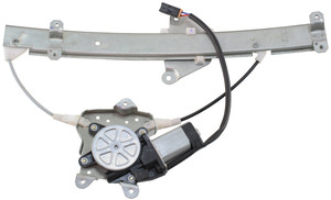 Power Rear Window Regulator with Motor for Nissan Maxima 1989-1994, Left Driver Side, Replacement