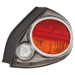 Tail Light for Nissan Maxima 2002-2003 Right Passenger, Lens and Housing, Dark Interior, Replacement