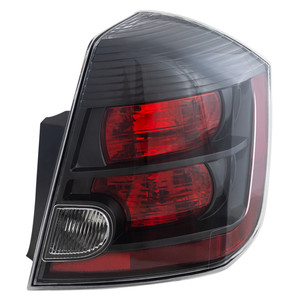 Tail Light Assembly for Nissan Sentra 2007-2009, Right Passenger Side, 2.5L Engine, Replacement