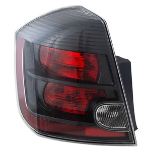 Tail Light Assembly for 2007-2009 Nissan Sentra, Left Driver, 2.5L Eng, Replacement
